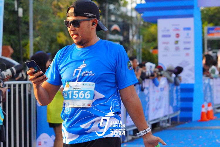 Race photo from Jabar Run 10K 2024