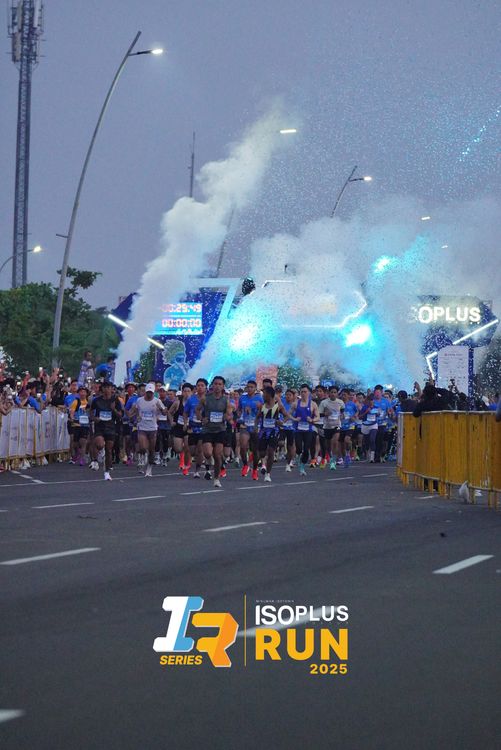 Race photo from ISOPLUS RUN 2025 - JAKARTA