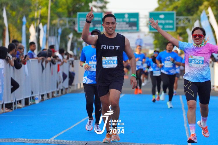 Race photo from Jabar Run 10K 2024