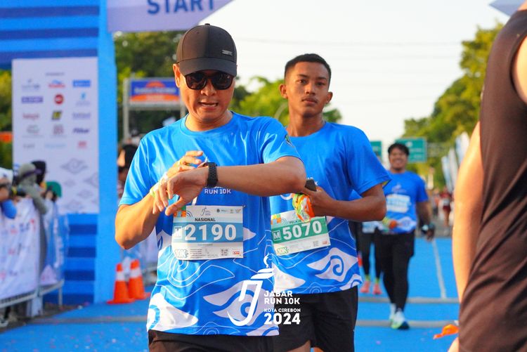 Race photo from Jabar Run 10K 2024