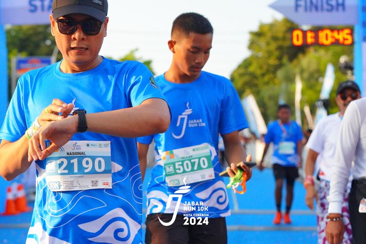 Race photo from Jabar Run 10K 2024