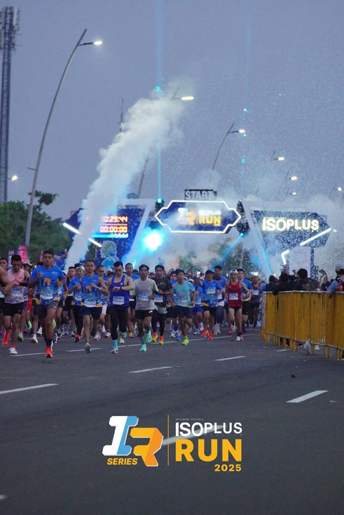 Race photo from ISOPLUS RUN 2025 - JAKARTA