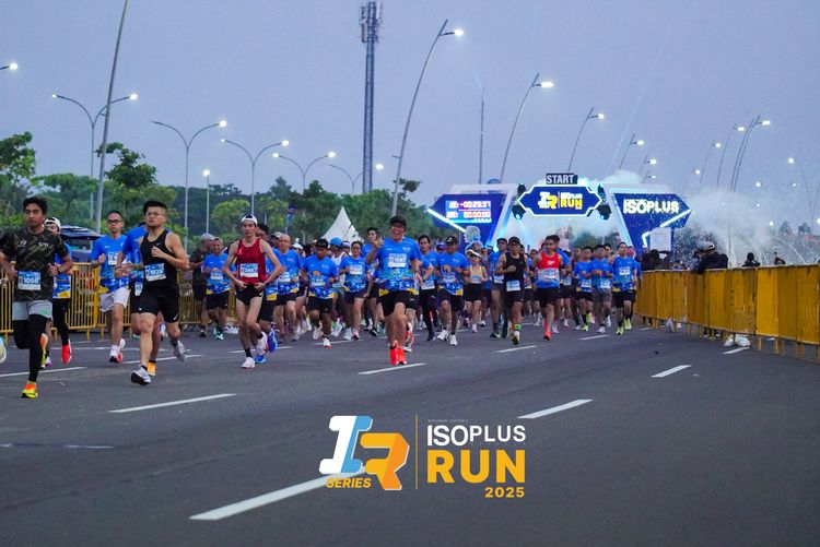 Race photo from ISOPLUS RUN 2025 - JAKARTA
