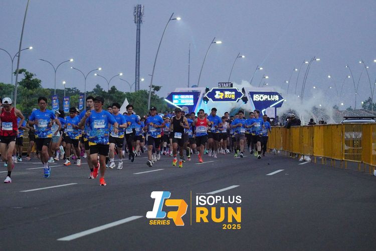 Race photo from ISOPLUS RUN 2025 - JAKARTA