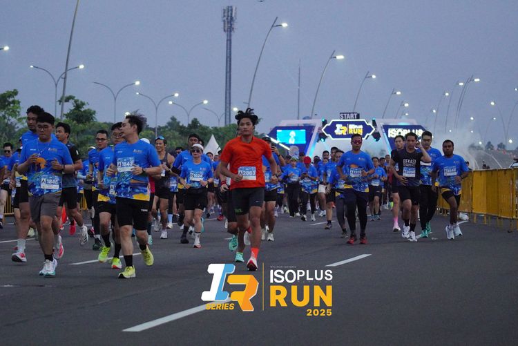 Race photo from ISOPLUS RUN 2025 - JAKARTA