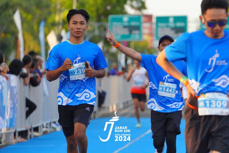 Race photo from Jabar Run 10K 2024