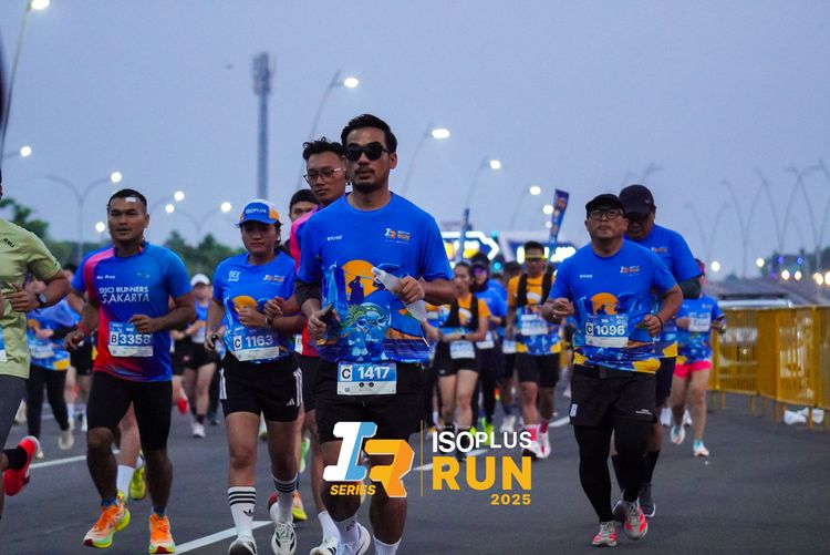 Race photo from ISOPLUS RUN 2025 - JAKARTA