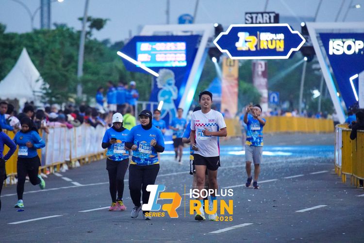Race photo from ISOPLUS RUN 2025 - JAKARTA