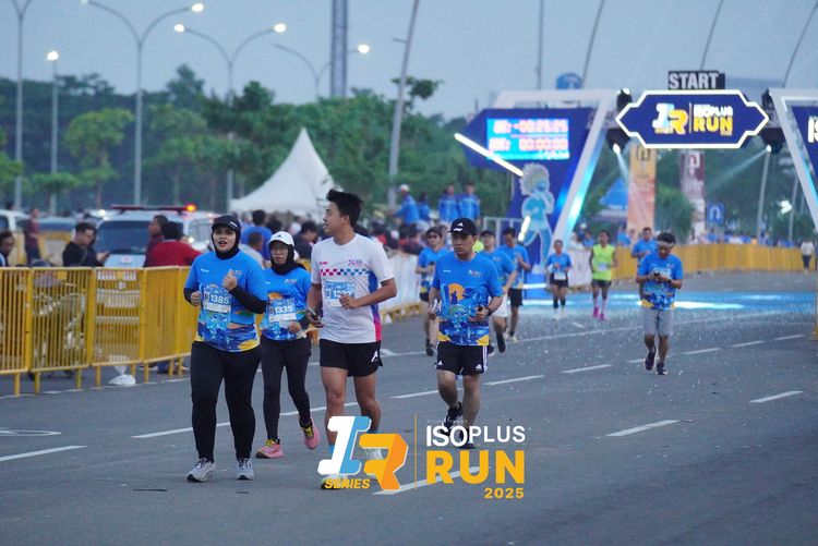 Race photo from ISOPLUS RUN 2025 - JAKARTA