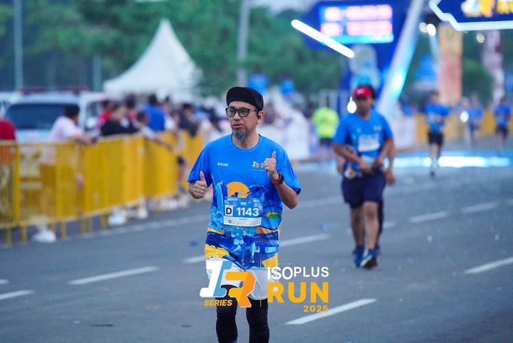 Race photo from ISOPLUS RUN 2025 - JAKARTA