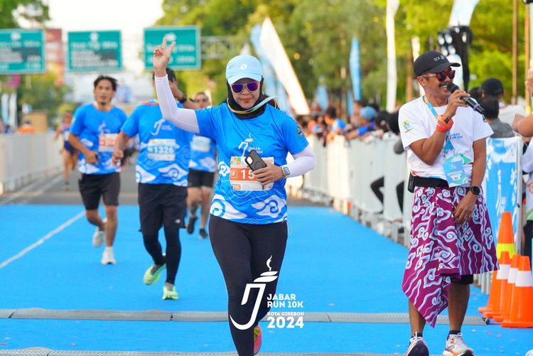Race photo from Jabar Run 10K 2024