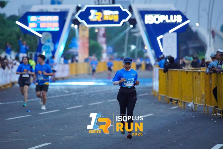 Race photo from ISOPLUS RUN 2025 - JAKARTA
