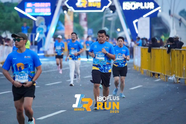Race photo from ISOPLUS RUN 2025 - JAKARTA
