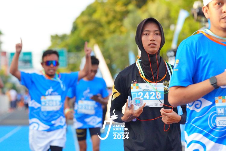 Race photo from Jabar Run 10K 2024
