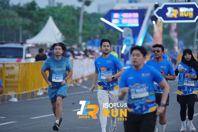 Race photo from ISOPLUS RUN 2025 - JAKARTA