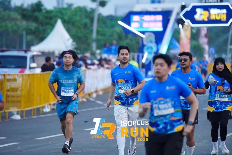 Race photo from ISOPLUS RUN 2025 - JAKARTA