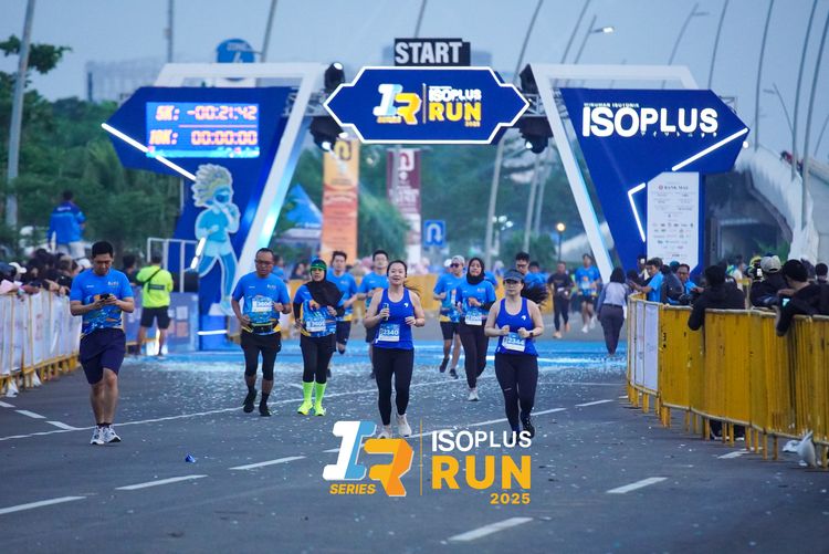 Race photo from ISOPLUS RUN 2025 - JAKARTA