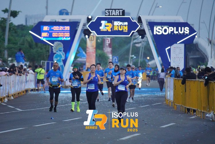 Race photo from ISOPLUS RUN 2025 - JAKARTA