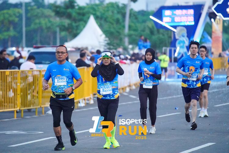 Race photo from ISOPLUS RUN 2025 - JAKARTA
