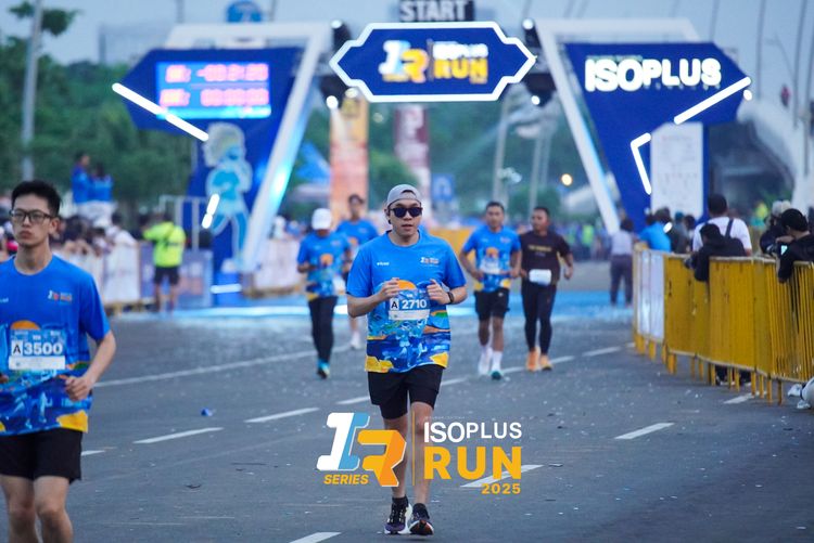 Race photo from ISOPLUS RUN 2025 - JAKARTA