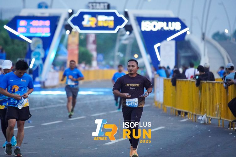 Race photo from ISOPLUS RUN 2025 - JAKARTA
