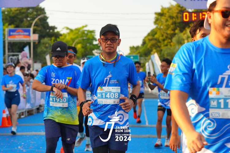 Race photo from Jabar Run 10K 2024