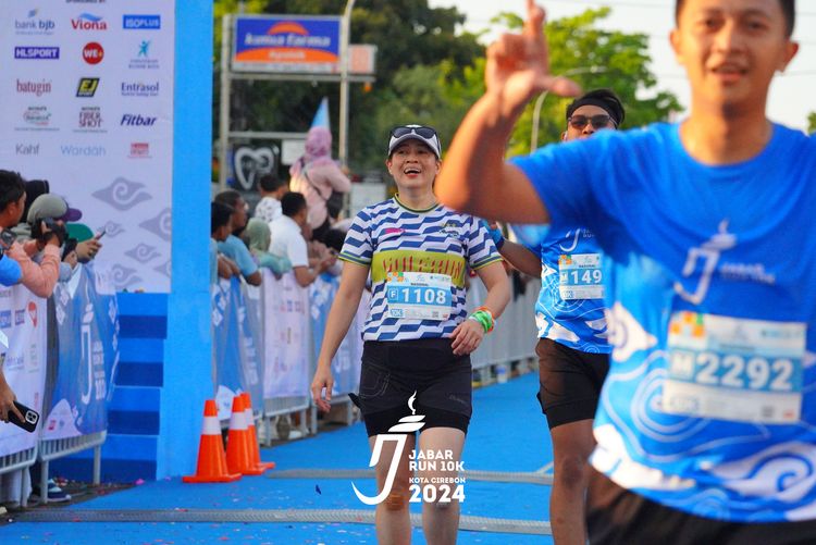 Race photo from Jabar Run 10K 2024