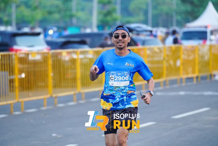 Race photo from ISOPLUS RUN 2025 - JAKARTA