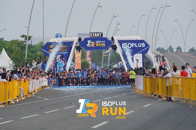 Race photo from ISOPLUS RUN 2025 - JAKARTA