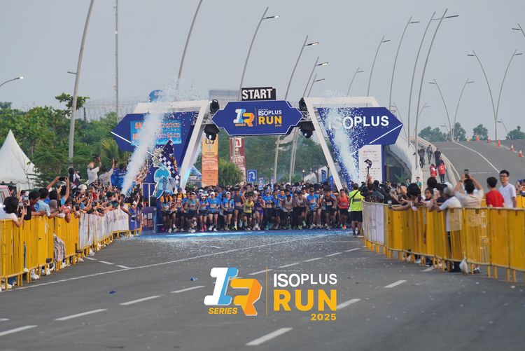 Race photo from ISOPLUS RUN 2025 - JAKARTA