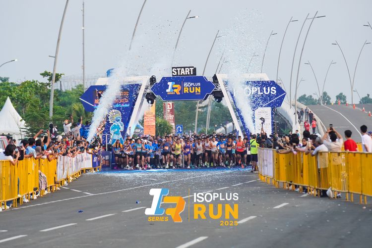 Race photo from ISOPLUS RUN 2025 - JAKARTA
