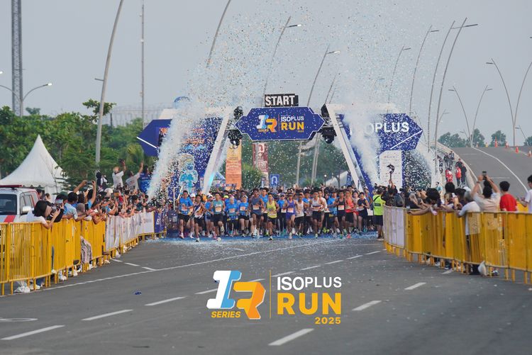 Race photo from ISOPLUS RUN 2025 - JAKARTA