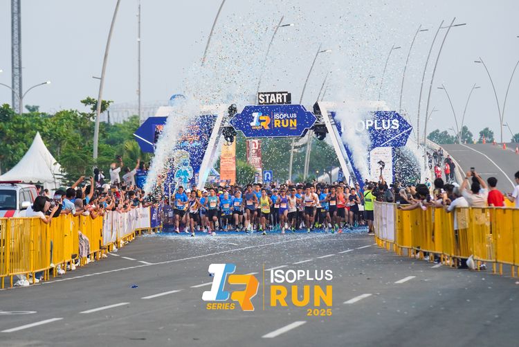Race photo from ISOPLUS RUN 2025 - JAKARTA