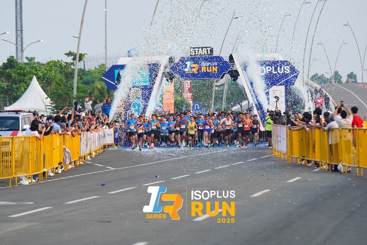 Race photo from ISOPLUS RUN 2025 - JAKARTA