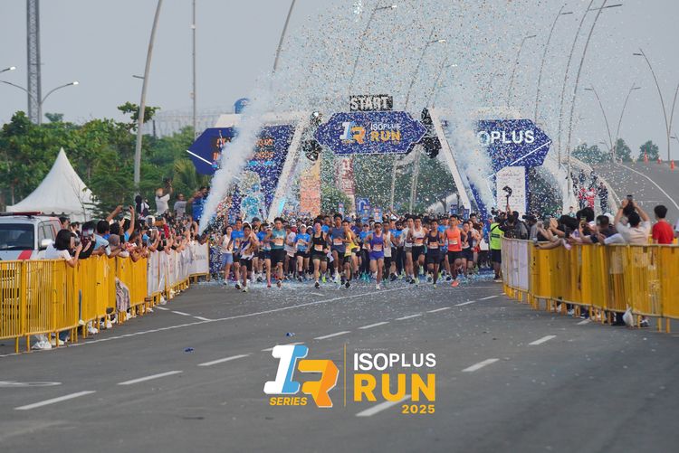 Race photo from ISOPLUS RUN 2025 - JAKARTA