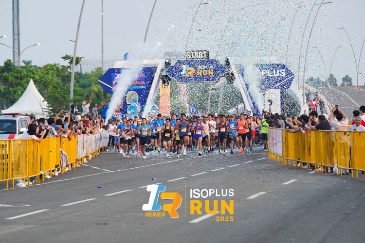Race photo from ISOPLUS RUN 2025 - JAKARTA