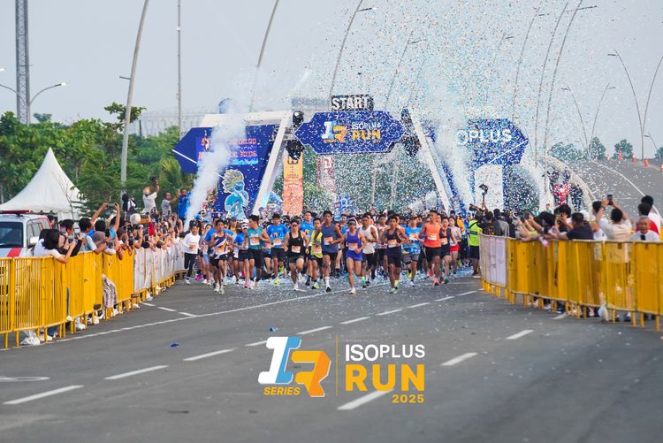 Race photo from ISOPLUS RUN 2025 - JAKARTA