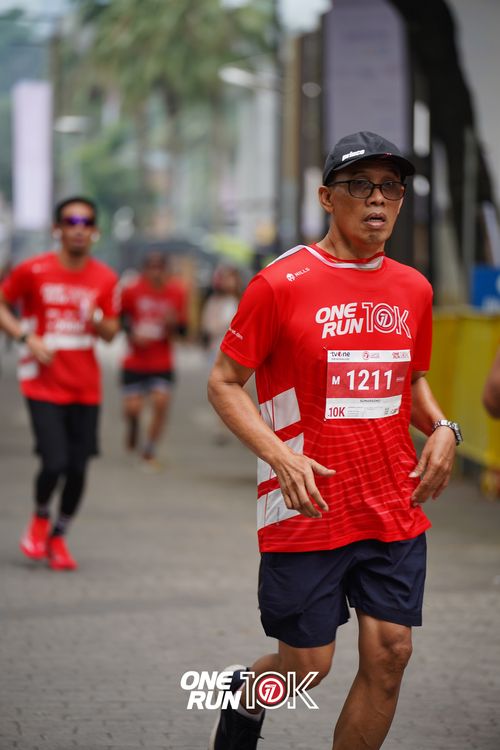 Race photo from ONE RUN 10K 2025