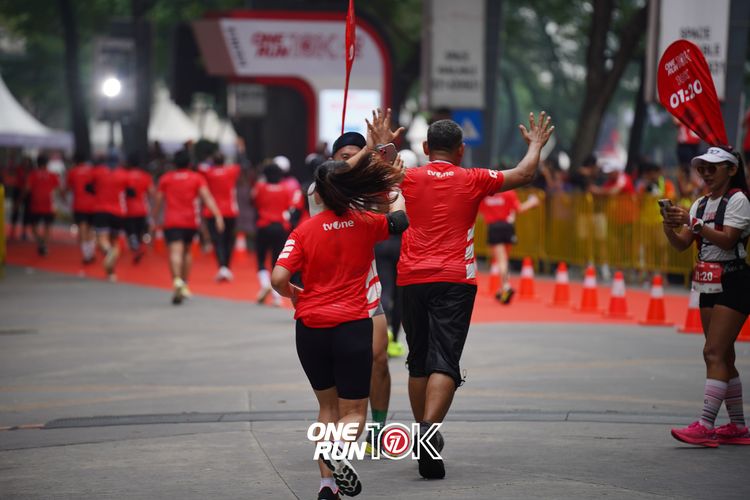 Race photo from ONE RUN 10K 2025