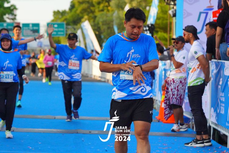 Race photo from Jabar Run 10K 2024