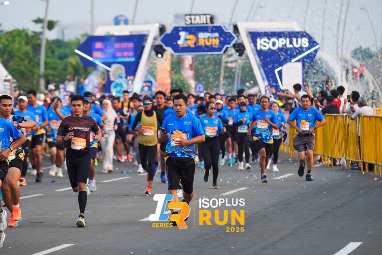 Race photo from ISOPLUS RUN 2025 - JAKARTA