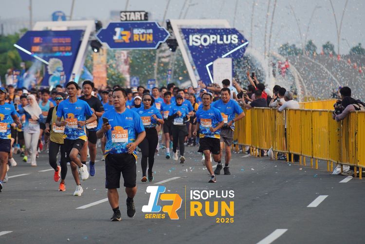 Race photo from ISOPLUS RUN 2025 - JAKARTA