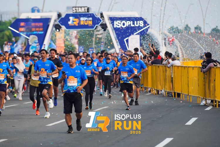 Race photo from ISOPLUS RUN 2025 - JAKARTA