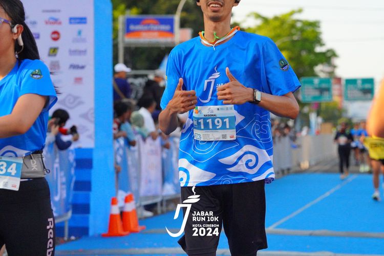 Race photo from Jabar Run 10K 2024