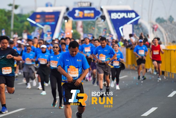 Race photo from ISOPLUS RUN 2025 - JAKARTA