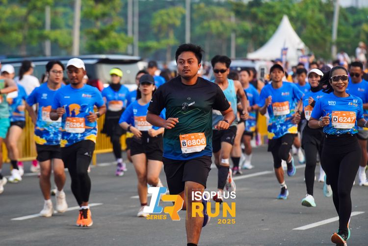 Race photo from ISOPLUS RUN 2025 - JAKARTA