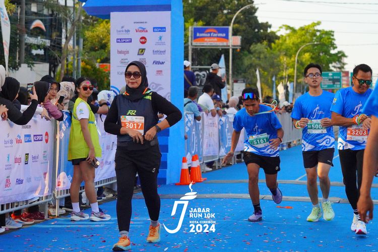 Race photo from Jabar Run 10K 2024