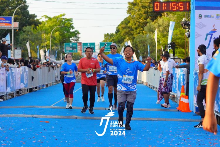 Race photo from Jabar Run 10K 2024
