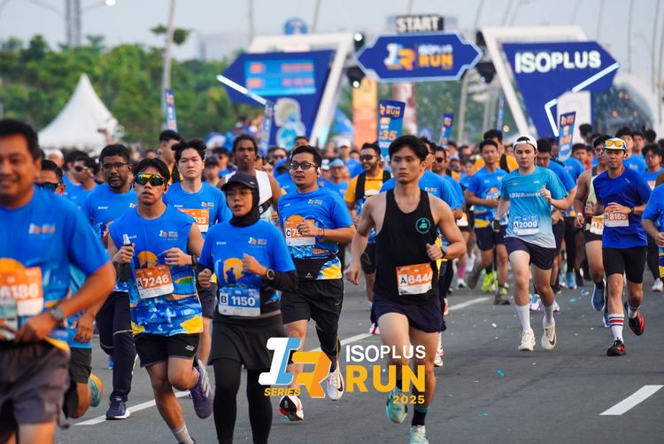 Race photo from ISOPLUS RUN 2025 - JAKARTA