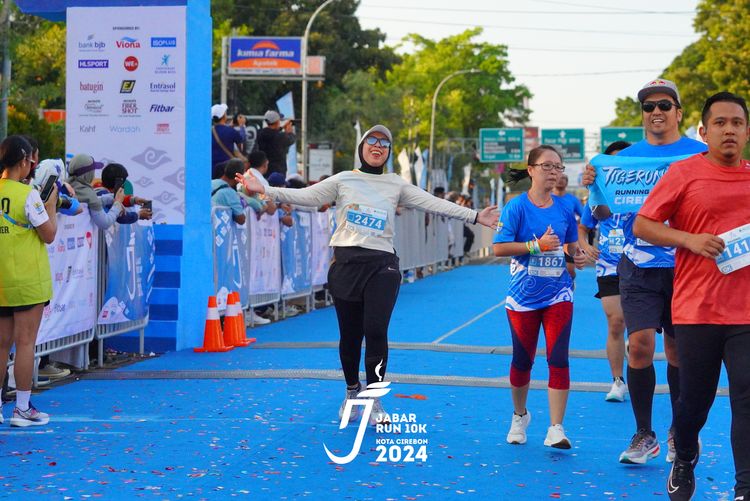 Race photo from Jabar Run 10K 2024